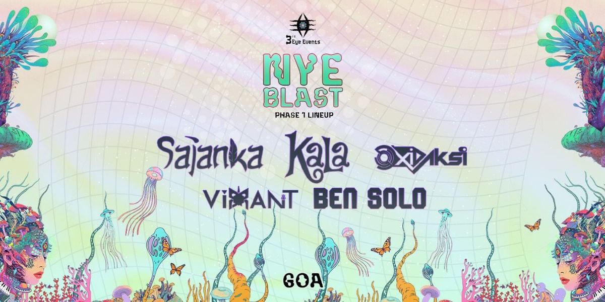 NYE BLAST IN GOA by 3rd Eye Events