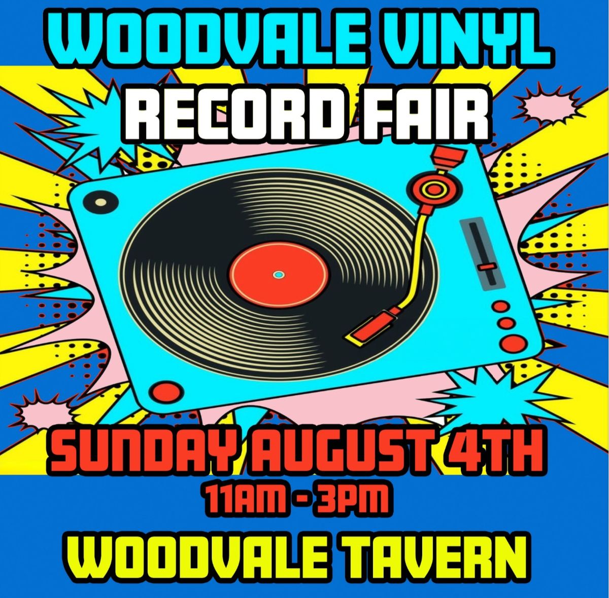 Woodvale Vinyl Record Fair 4\/8\/24