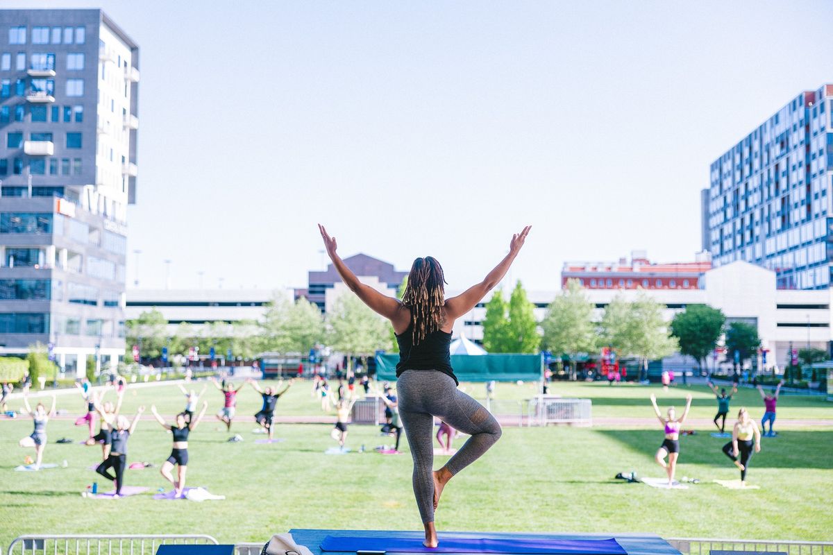 Free Yoga at Columbus Commons (Wednesday Session 1)