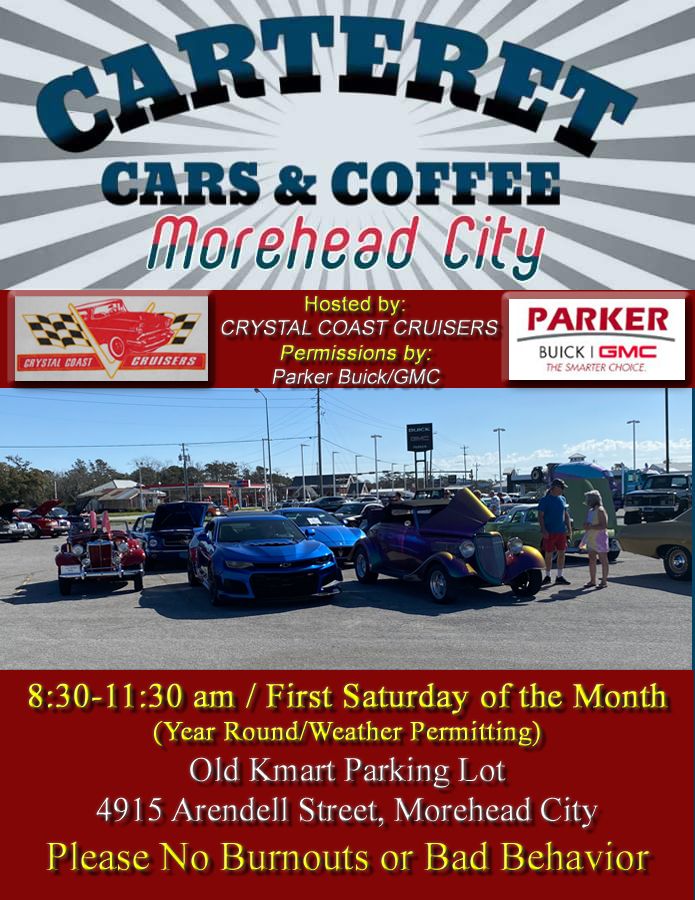 Carteret Cars and Coffee - Old K-Mart - Morehead City