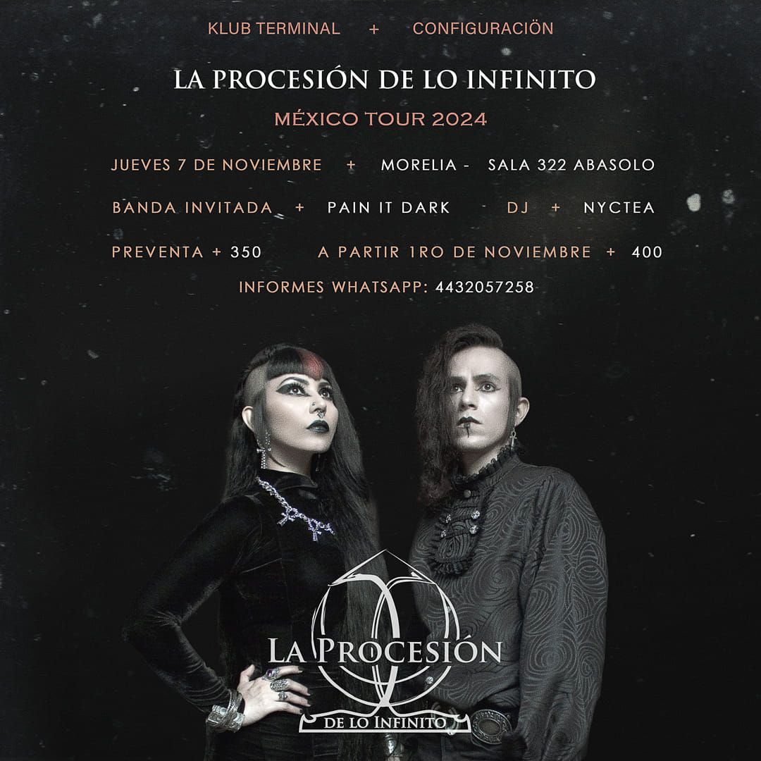 LA PROCESI\u00d3N DE LO INFINITO \/ \u2020PAIN IT DARK\u2020 \/ NYCTEA