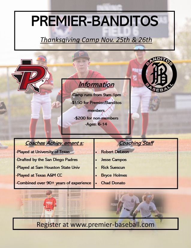 Thanksgiving skills camp 2024