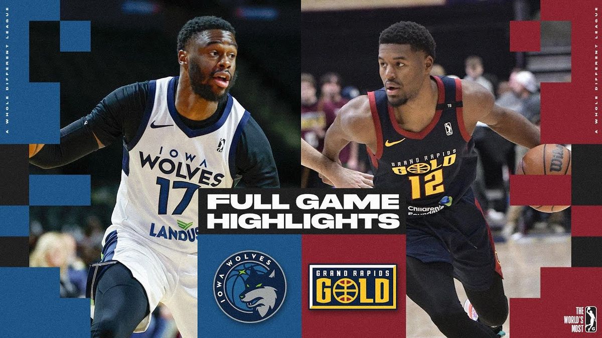Iowa Wolves at Grand Rapids Gold