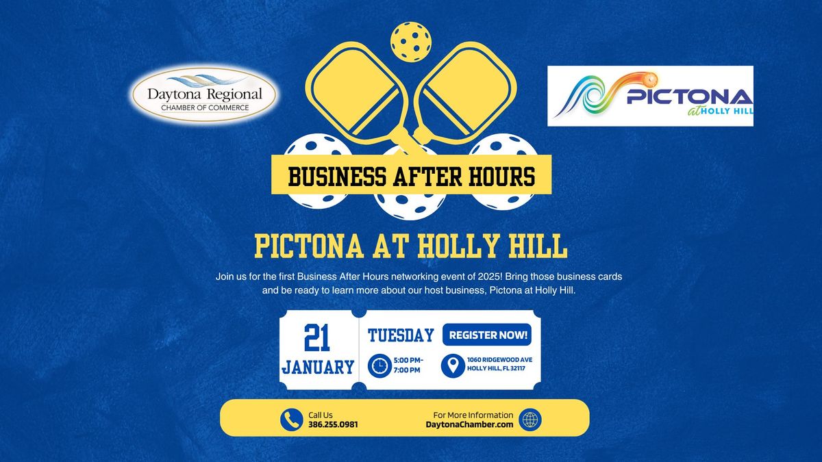 Business After Hours Pictona at Holly Hill 