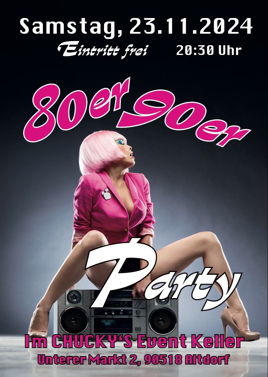 80er-90er Party, by Chucky's