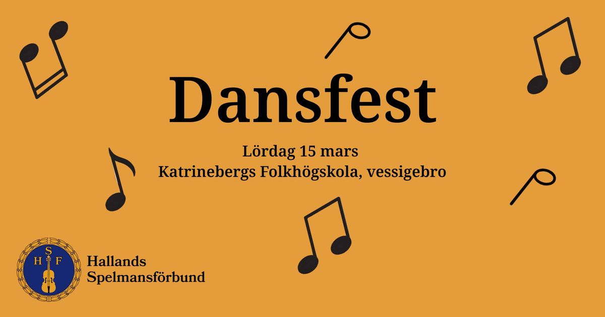 Dansfest med Hallands Spelmansf\u00f6rbund 