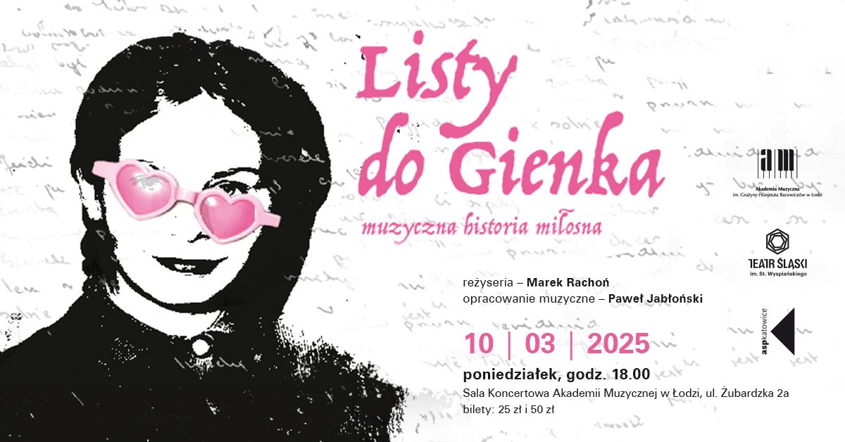 Listy do Gienka | Muzyczna historia mi\u0142osna