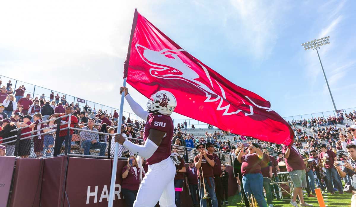 Southern Illinois Salukis at North Dakota State Bison Football at Fargodome
