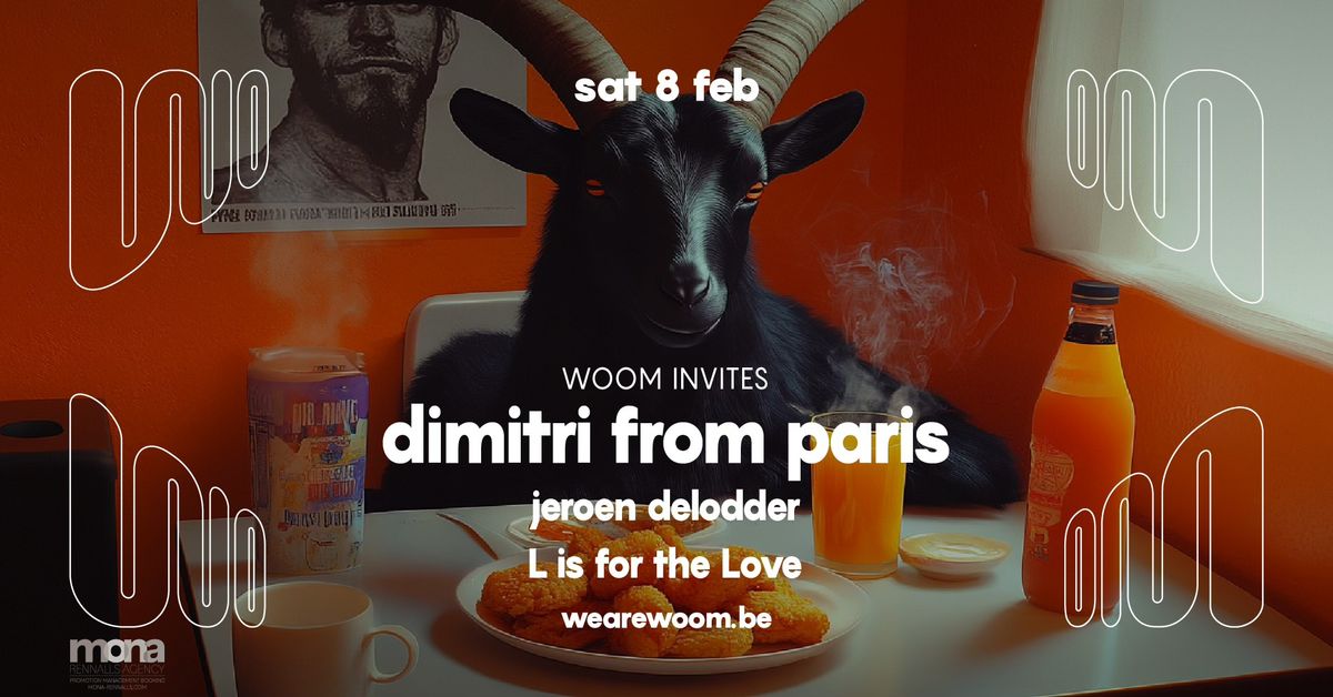 WOOM invites DIMITRI FROM PARIS | 360\u00b0 immersive club