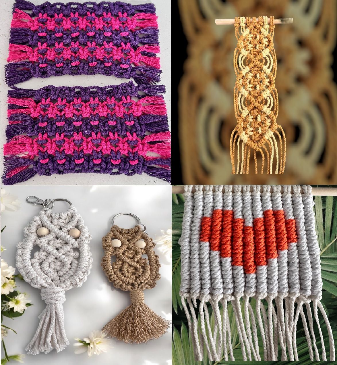 A Beginners Macrame 4 week course with tutor Sandra Ford January, 2025 