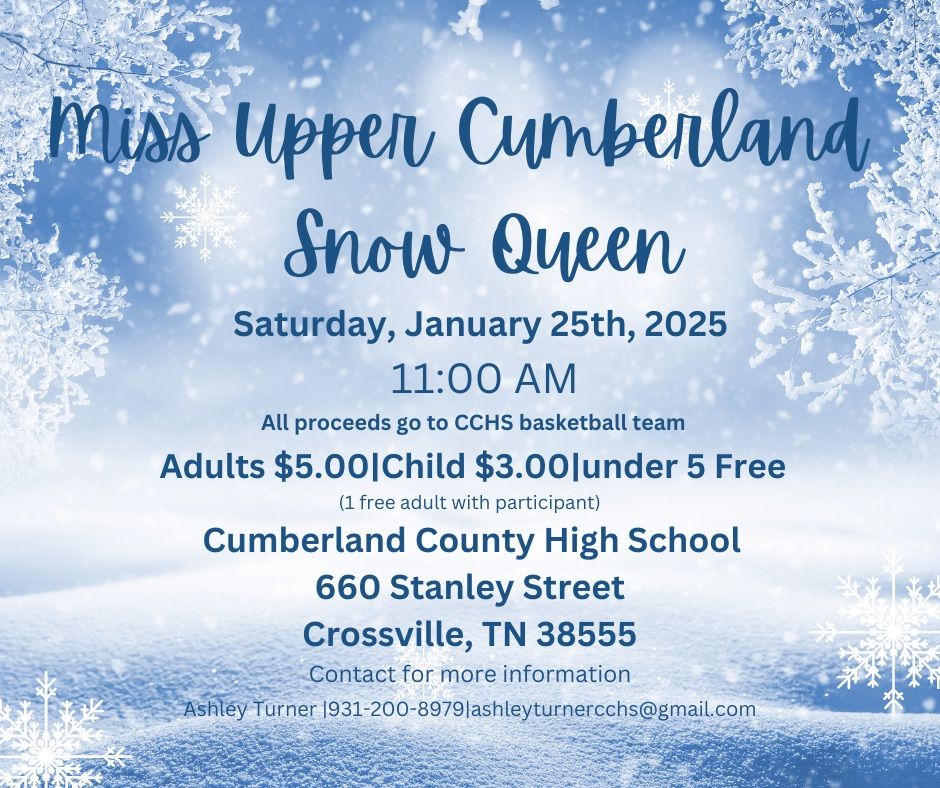 Miss Upper Cumberland Snow Queen