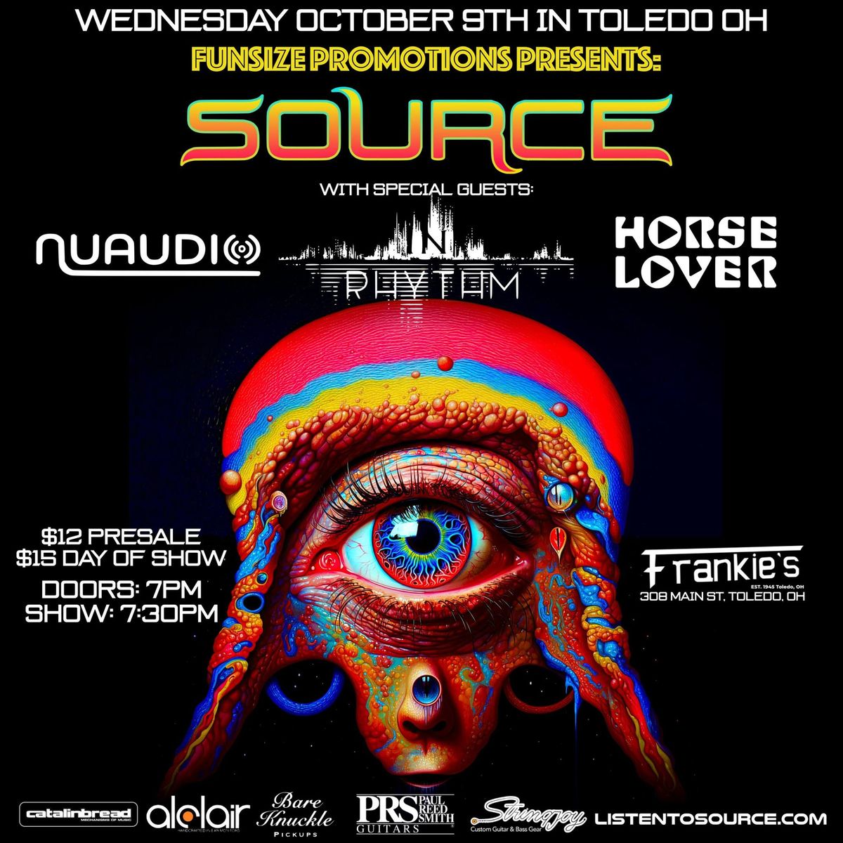 Source and friends at Frankies 10\/9!