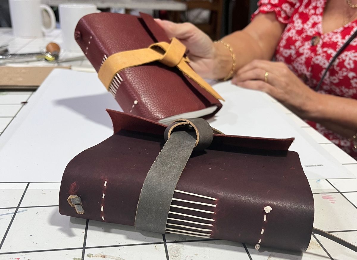 Hand Stitched Leather Journal 