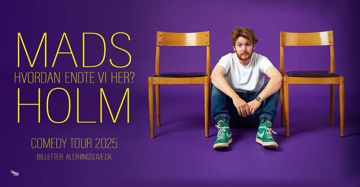 Mads Holm - Hvordan Endte Vi Her? Tour 2025 - K\u00f8benhavn, Hotel Cecil