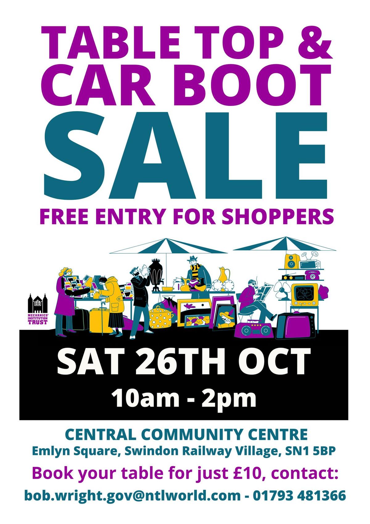 Car Boot and Table Top Sale