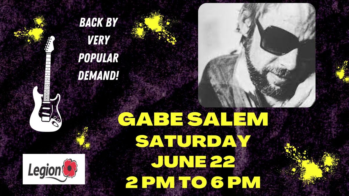 Live Music with Gabe Salem