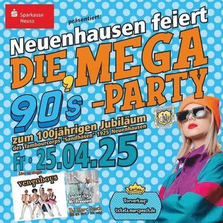 Die 90s Mega Party