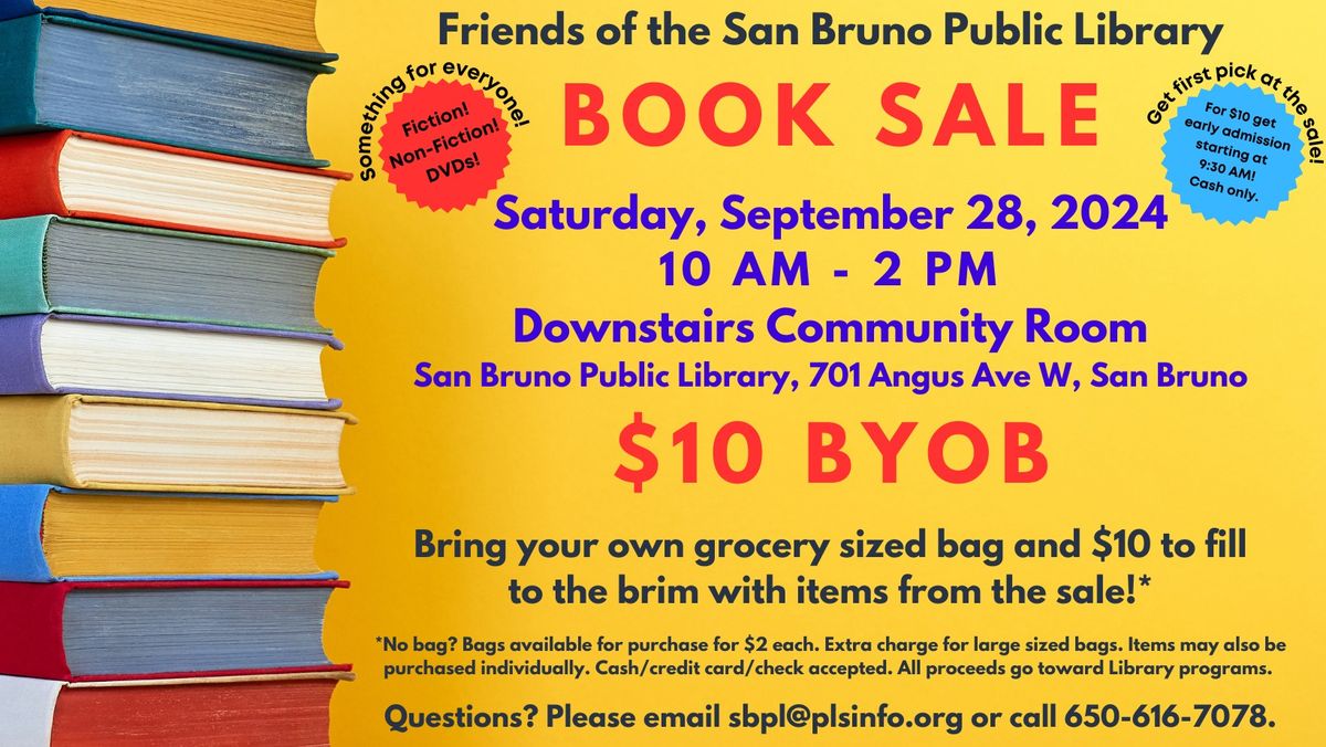 Book Sale - Early Admission