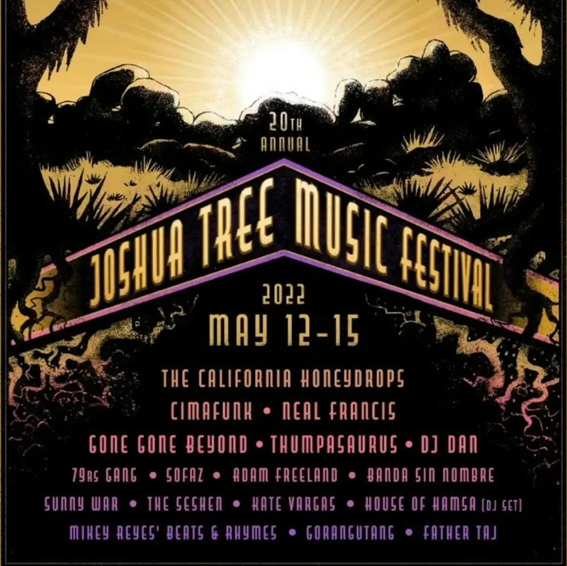 Joshua Tree Music Festival - 4 Day Pass