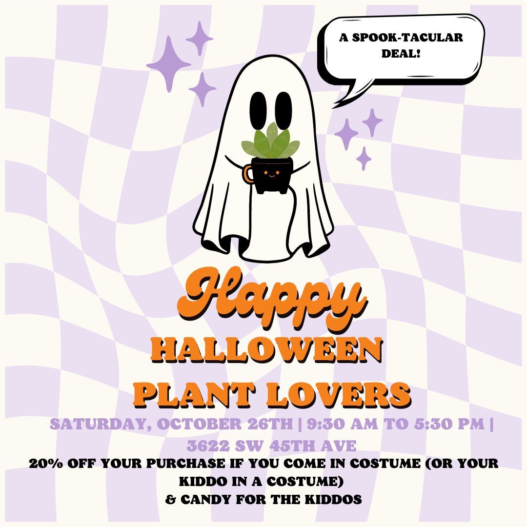 A Spooktacular Special at Yellow Rose Plants 