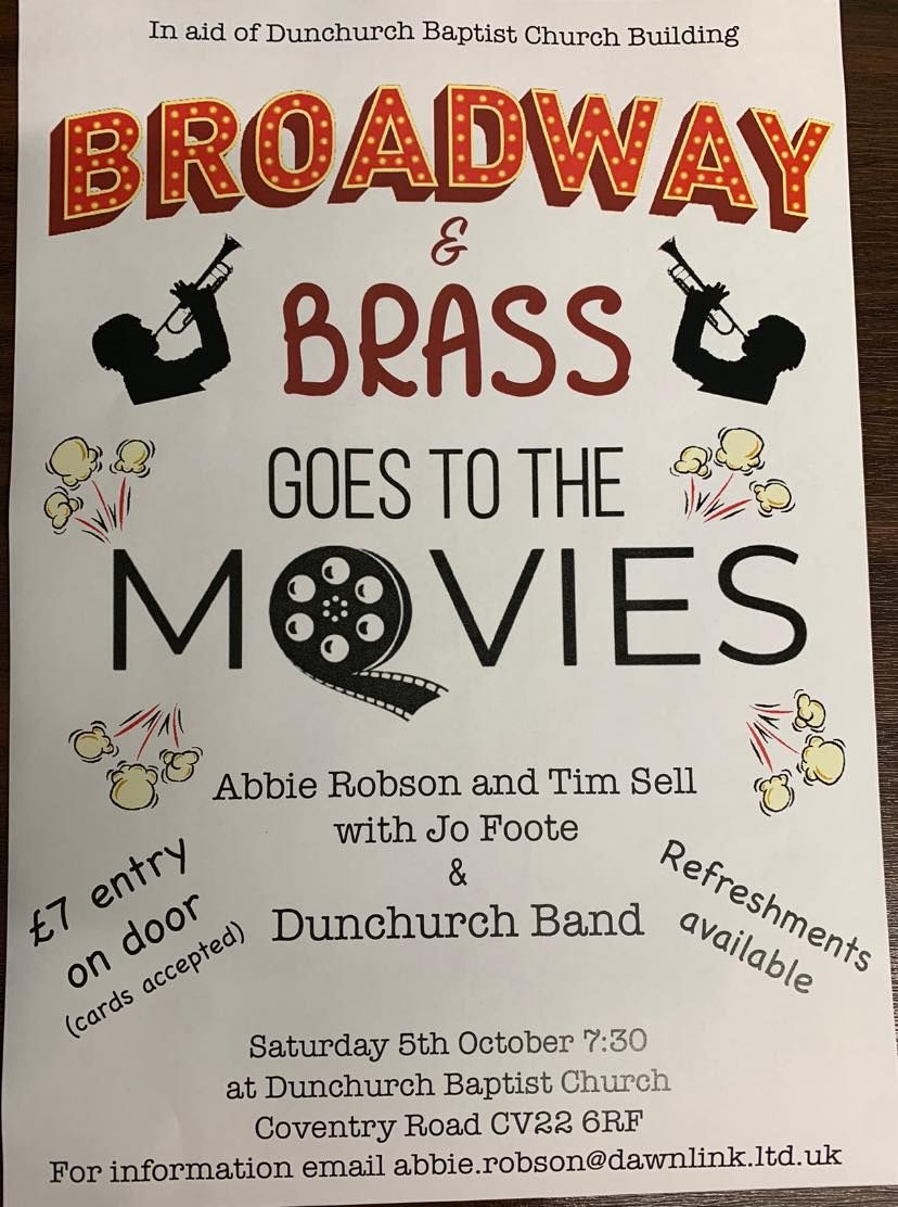 Broadway & Brass Goes to the Movies!