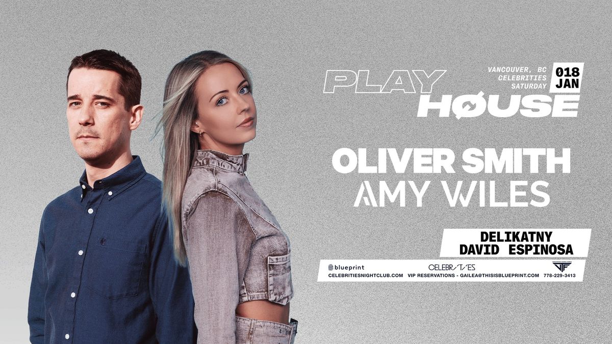 Oliver Smith & Amy Wiles @ Playhouse Saturdays