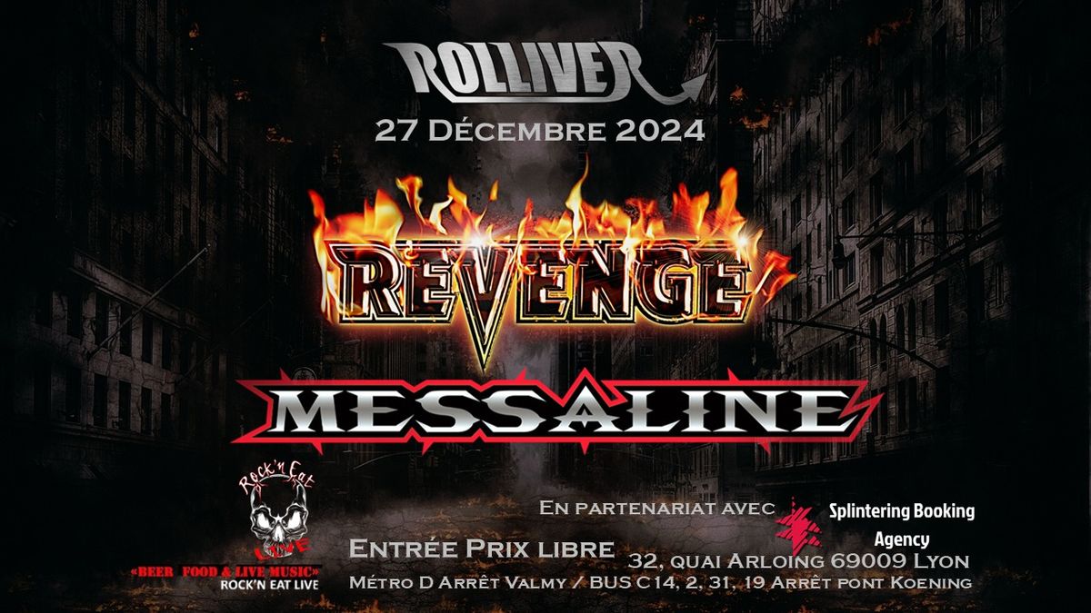 Revenge + Messaline au Rock n'Eat