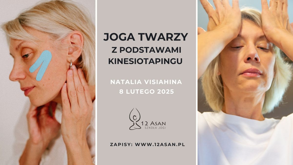 Joga twarzy z podstawami kinesiotapingu \u2013 8 lutego 2025