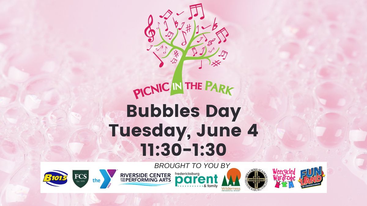 Picnic in the Park- Bubbles Day 