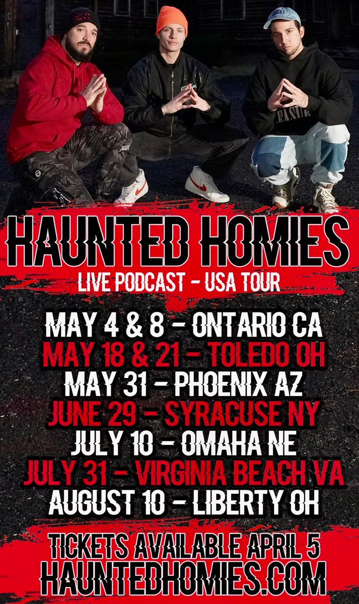 Haunted Homies Podcast Live