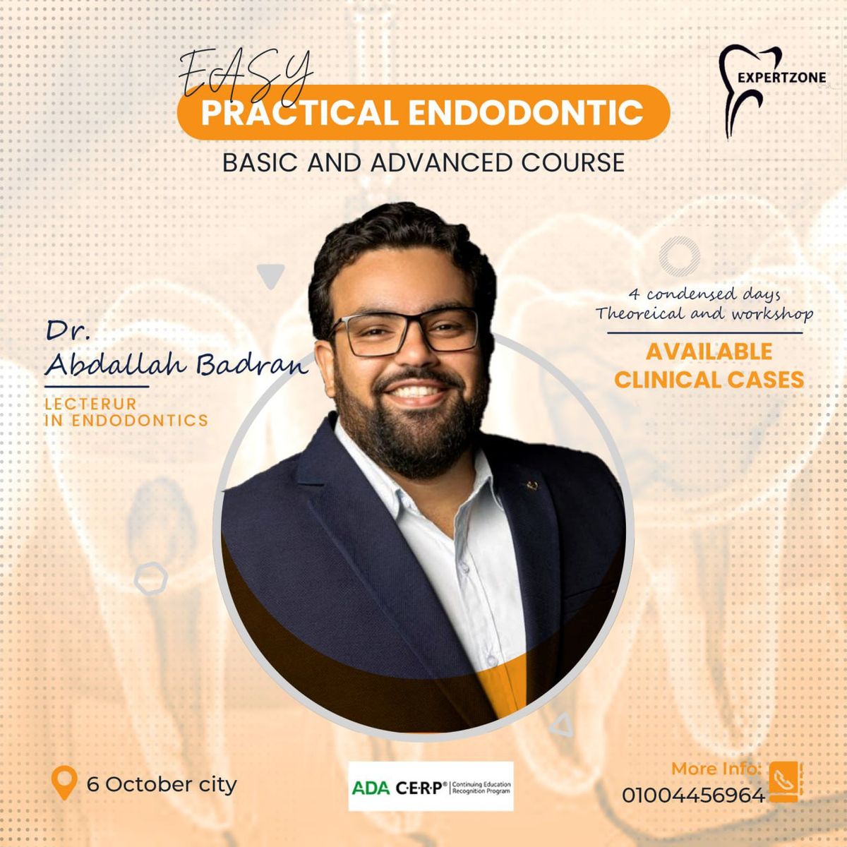 Mastering of Endodontics (Basic and advanced program)