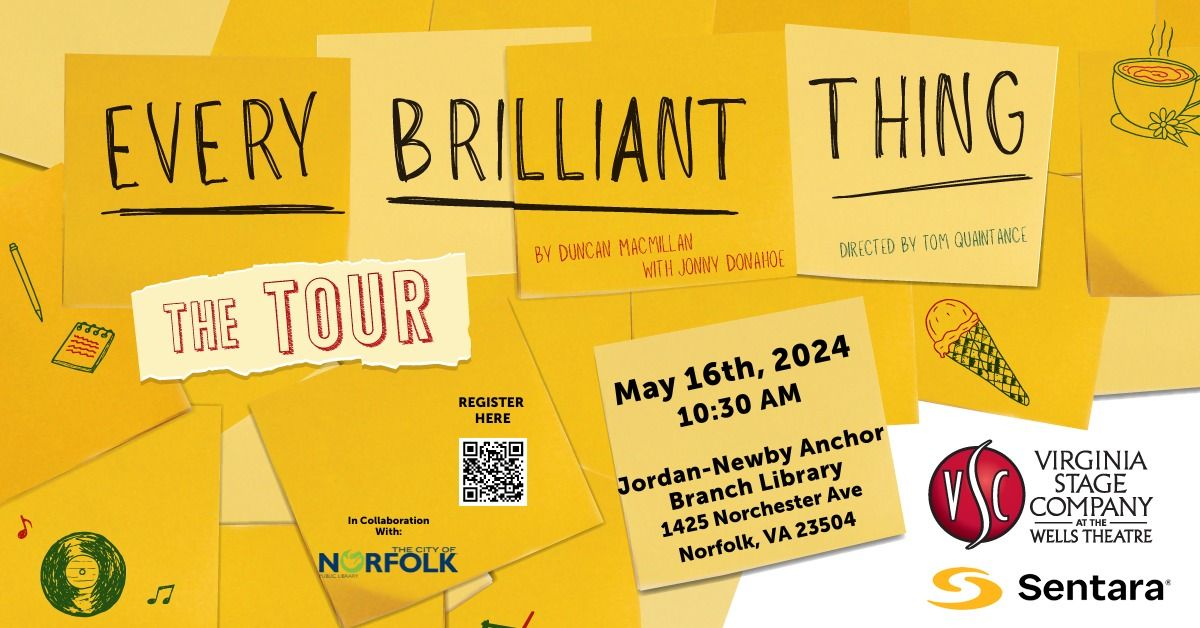 Every Brilliant Thing: The Tour
