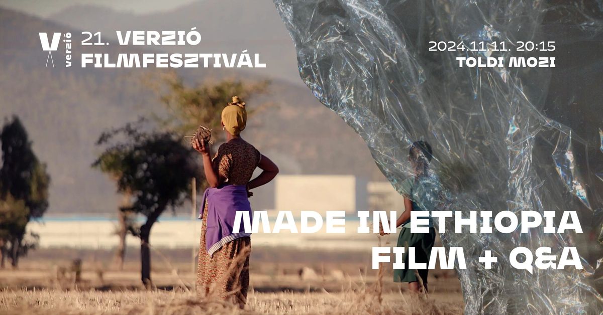 Made in Ethiopia film + Q&A w\/ Max Duncan 