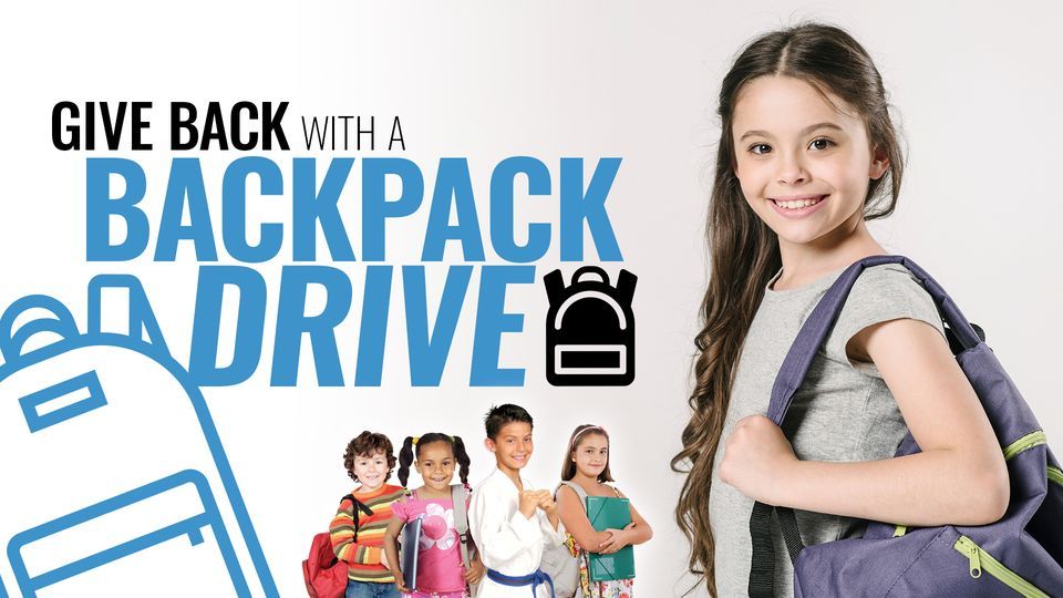Give Back with a Backpack Drive