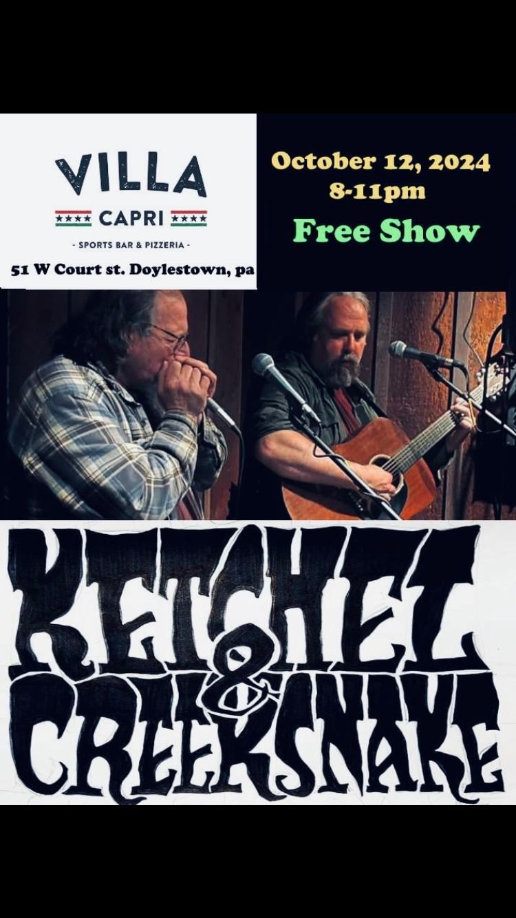 Ketchel & Creeksnake at Villa Capri