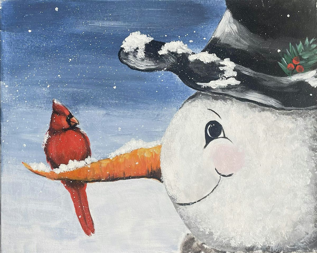 Frosty and Friend Painting Class