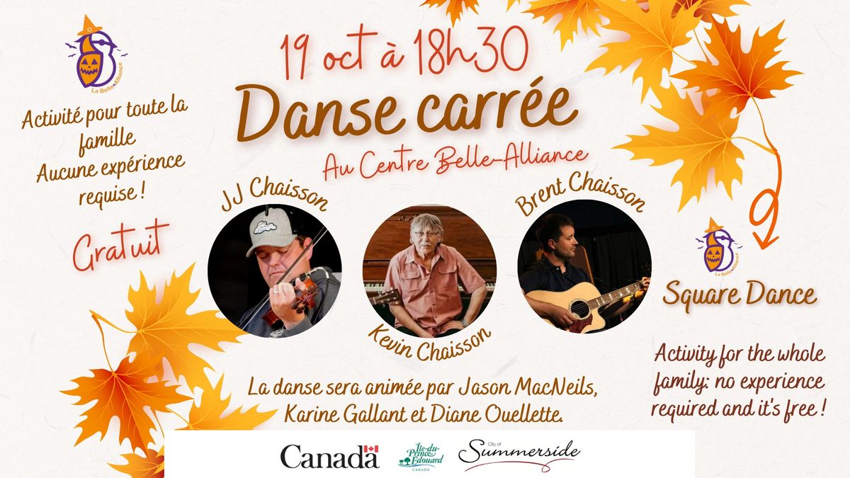 Danse carr\u00e9e avec la famille Chaisson - Square Danse: With the Chaisson Family