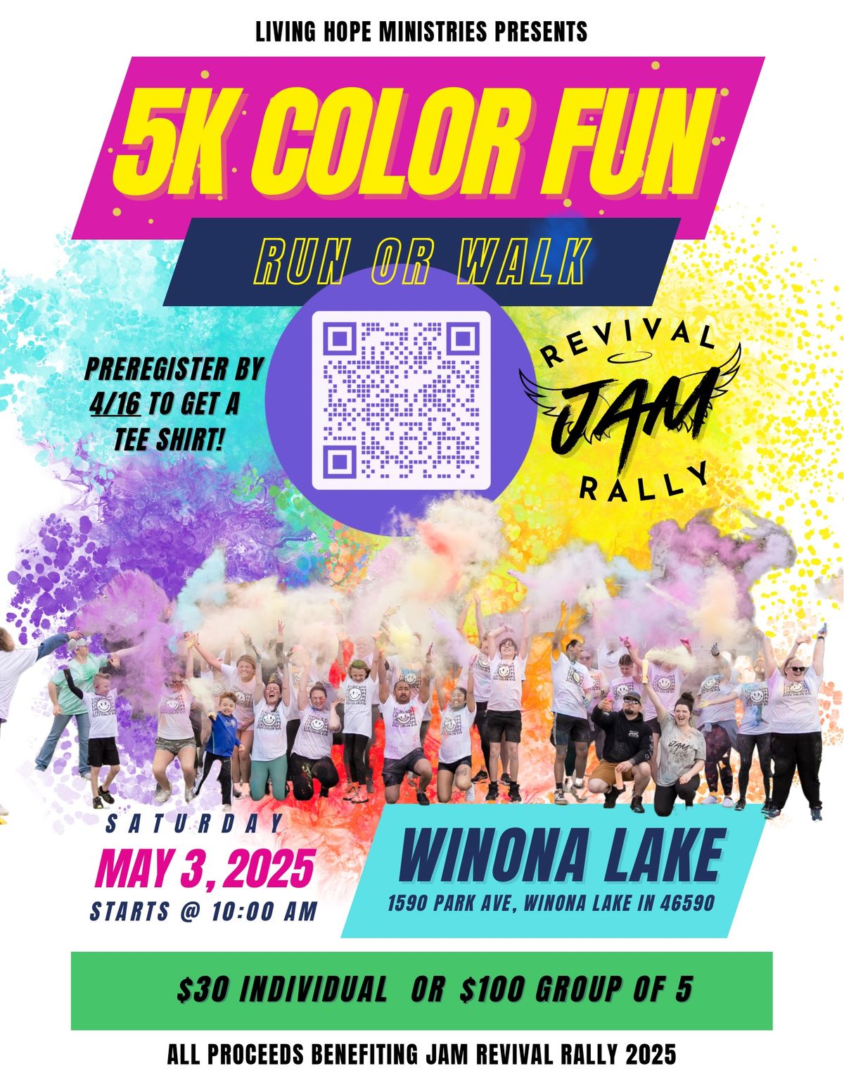 2nd Annual 5K Color Fun Run!