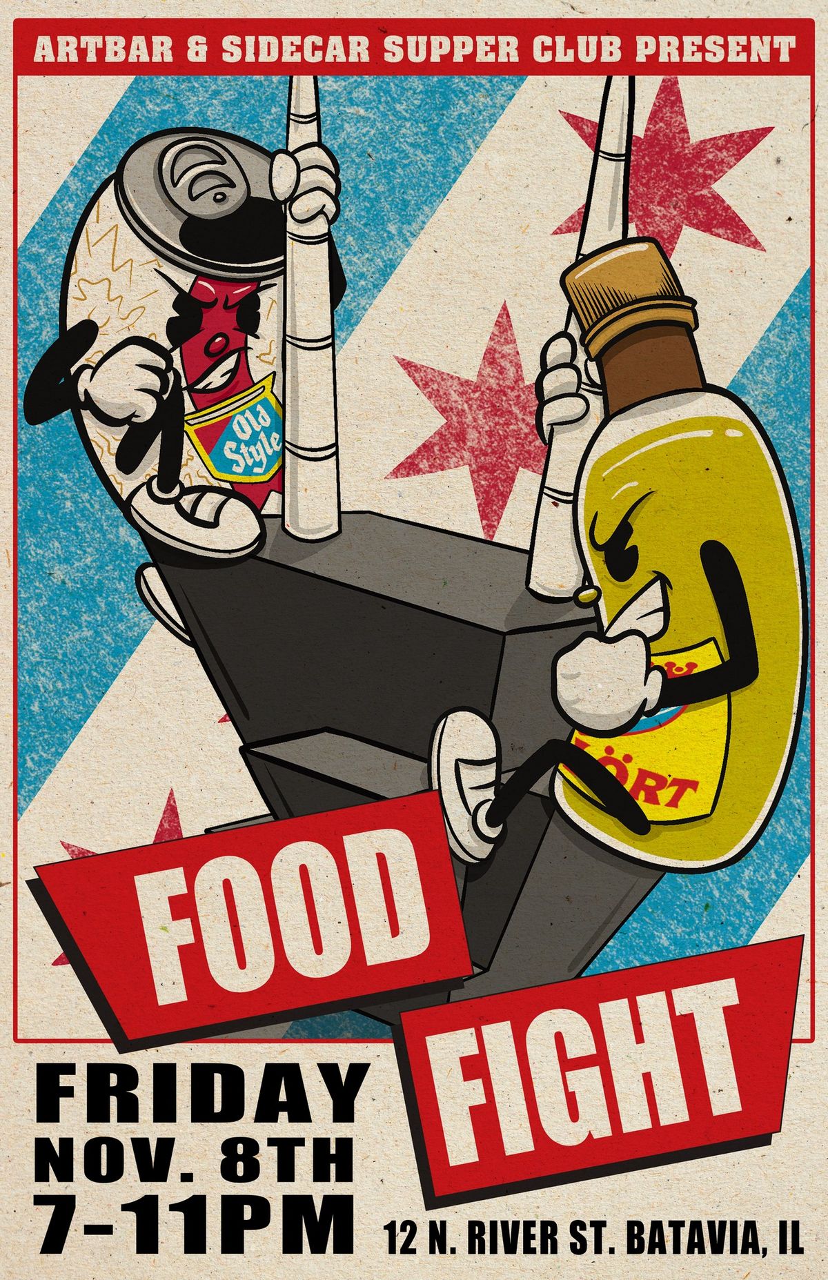 ArtBar Batavia: Food Fight Show