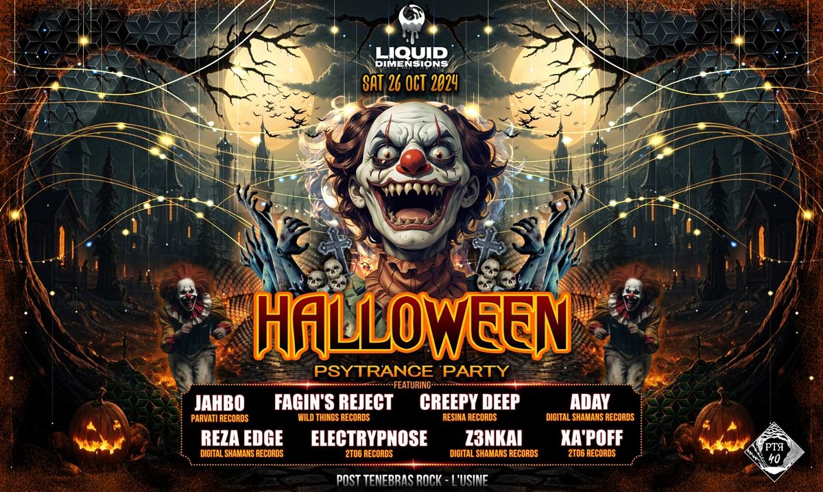  Halloween Psytrance Party by Liquid Dimensions