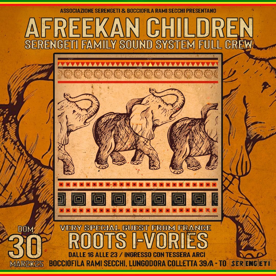 Roots I-Vories on Afreekan Children Sound System 