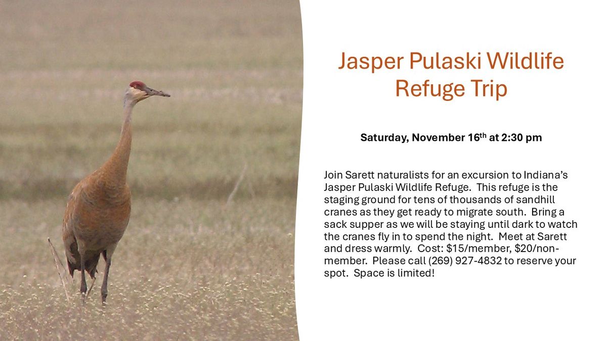 Japser Pulaski Wildlife Refuge Trip