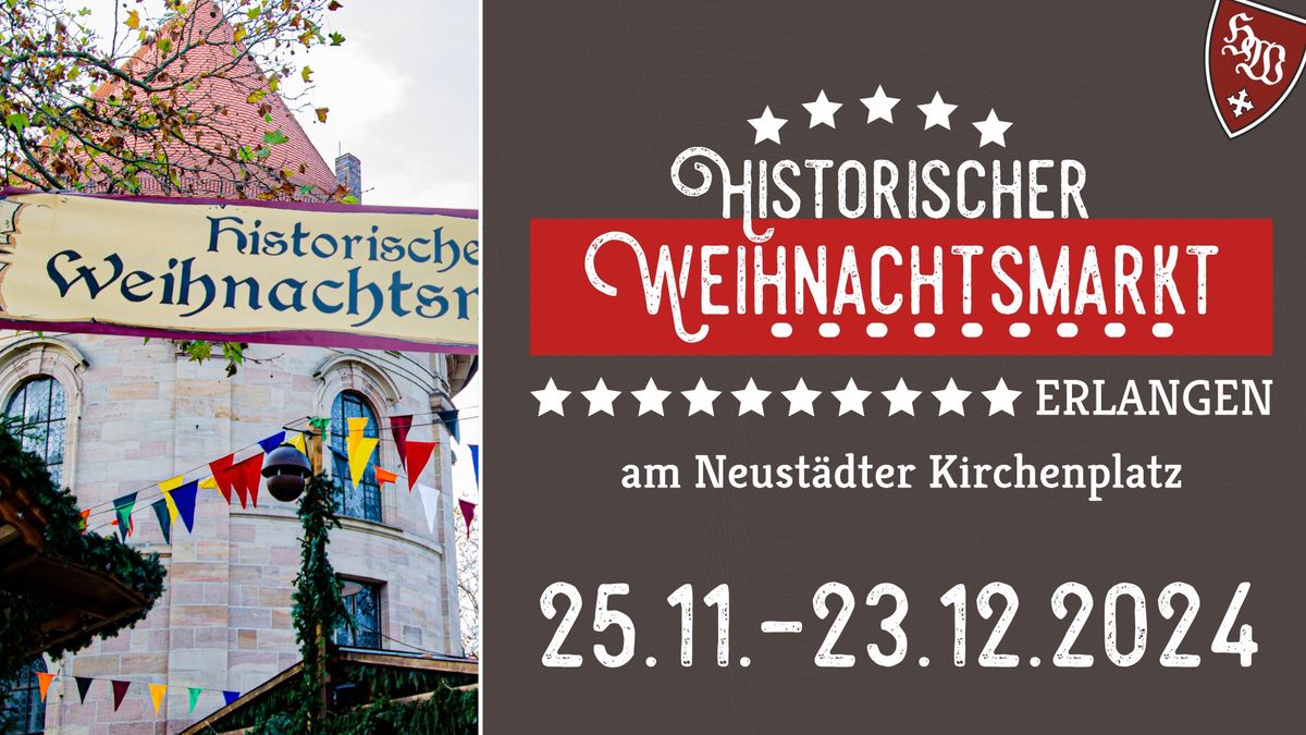 Historischer Weihnachtsmarkt Erlangen