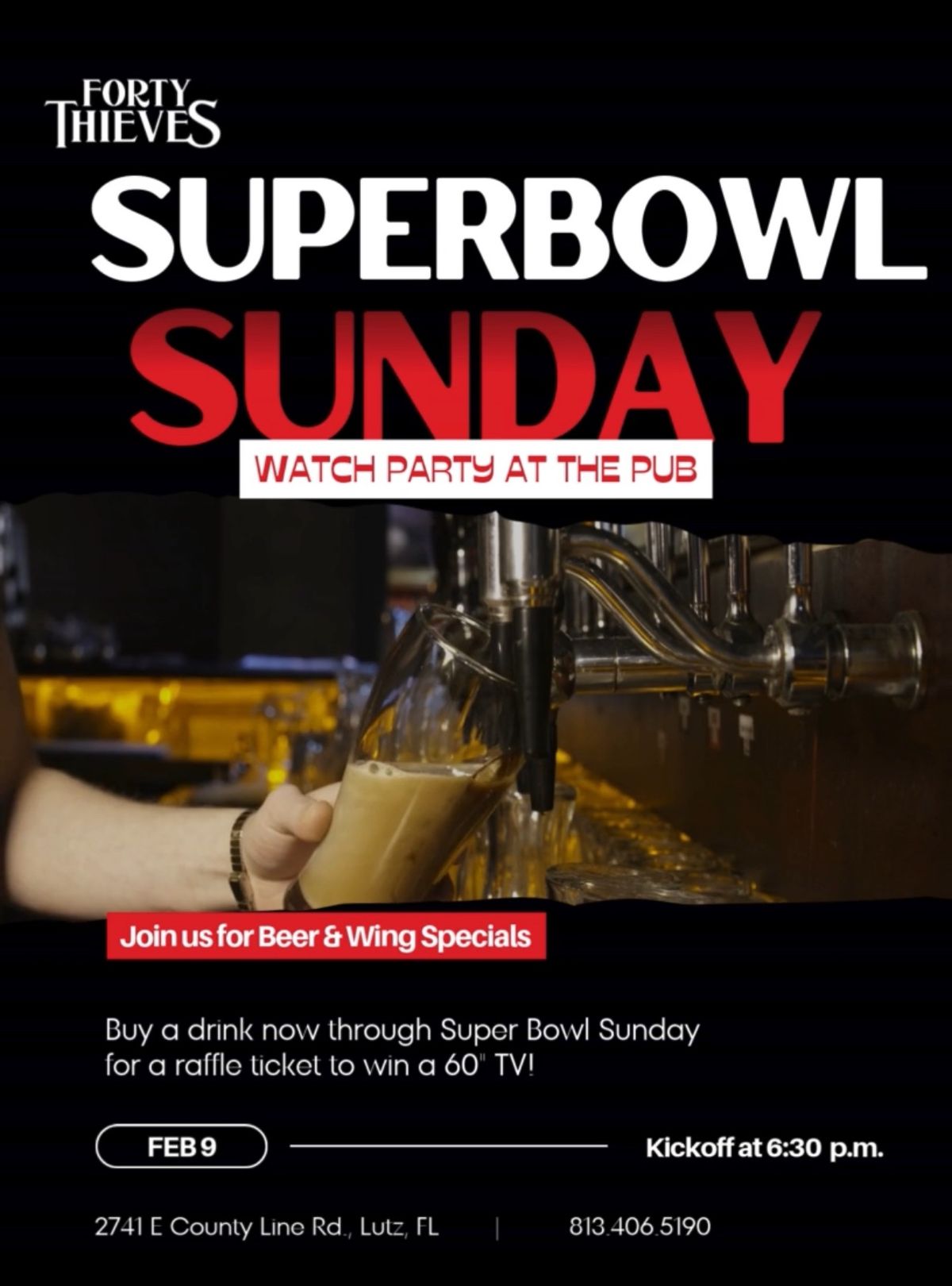 Super Bowl Watch Party at the Pub