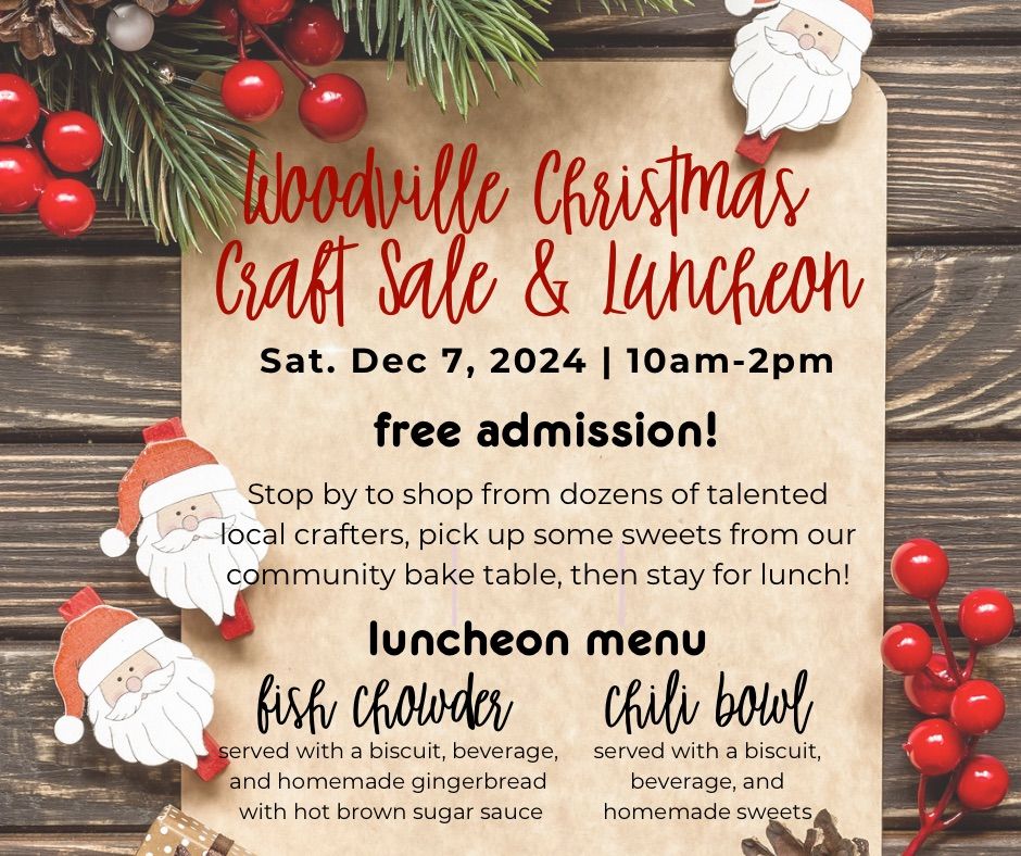 Christmas Craft Sale and Luncheon