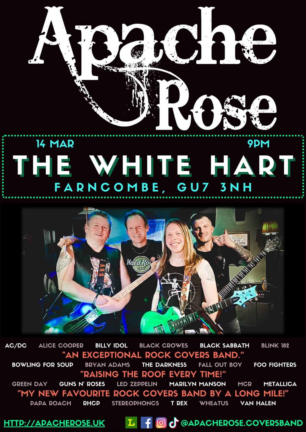 Apache Rose @ The White Hart