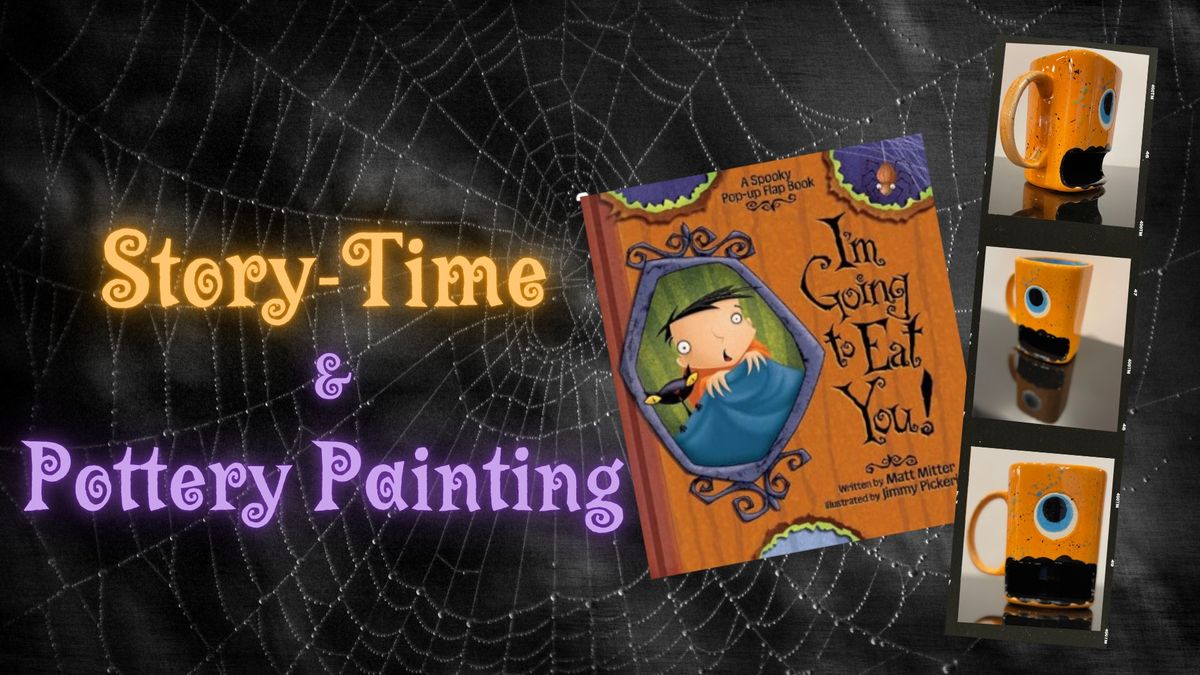 Story-Time & Pottery Painting