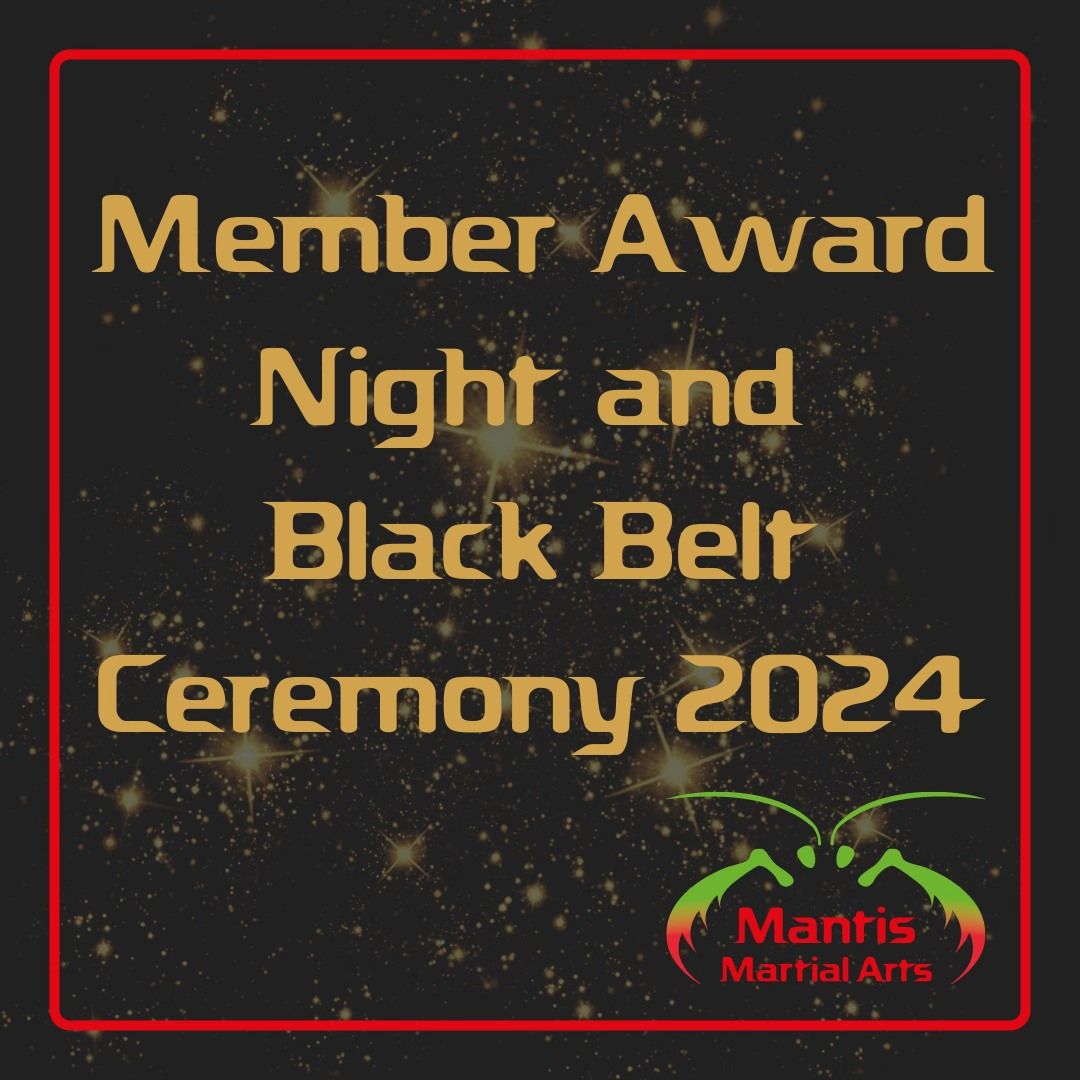 Award Night and Black Belt Ceremony 2024