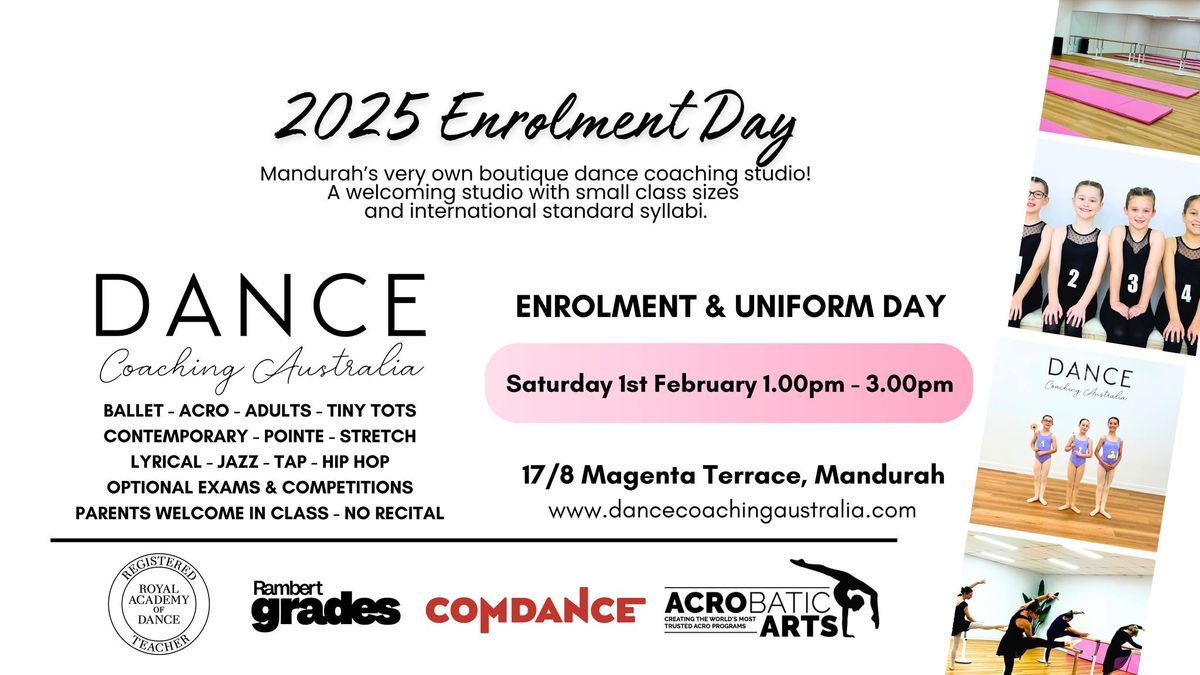 DCA Uniform & Enrolment Day