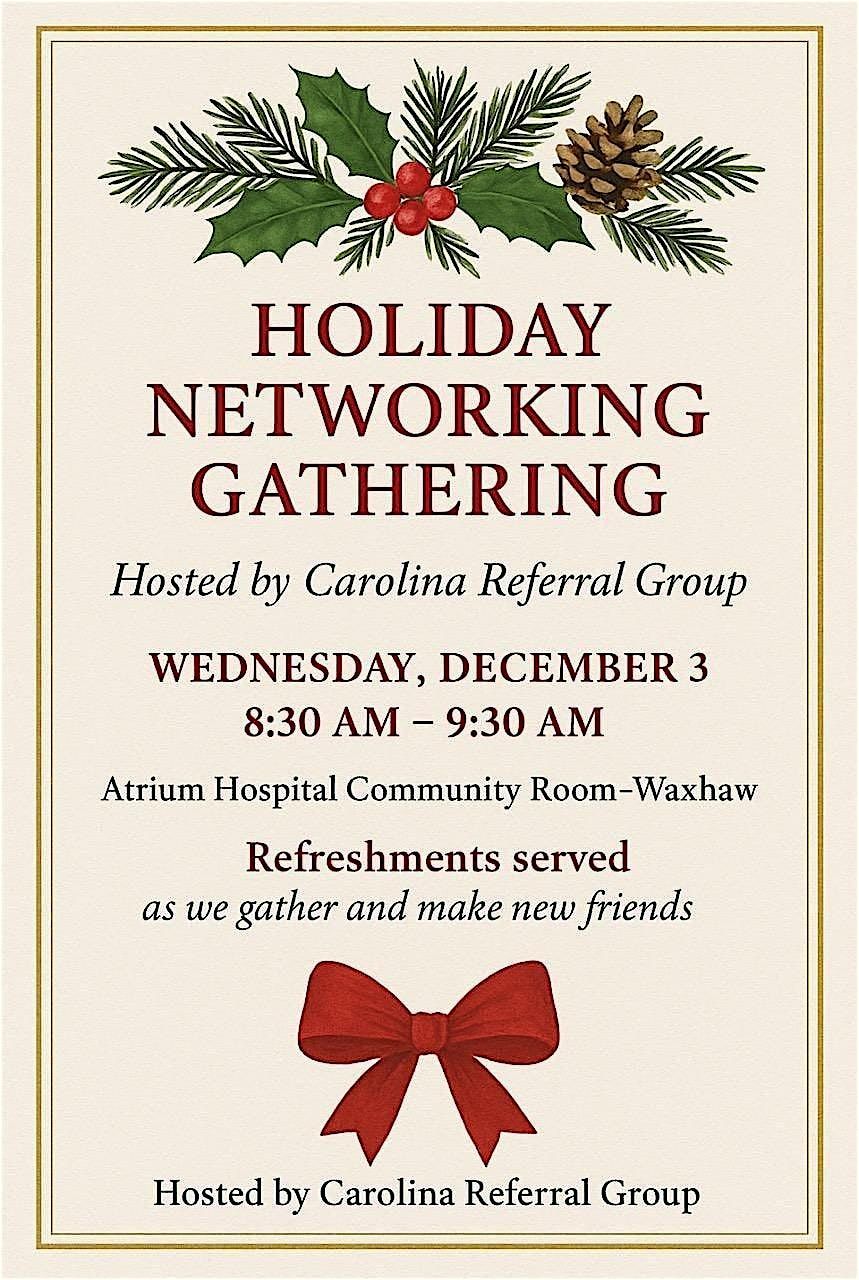Holiday Networking Gathering